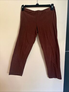 Brown Capri Leggings